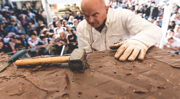 Festa do chocolate na perugia